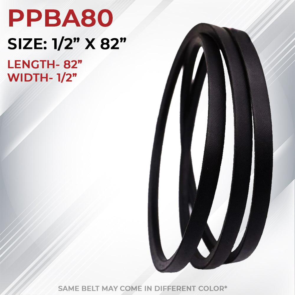 Proven Part Lawn Mower Drive Belt Fits Husqvarna Craftsman 532140294 531300768 140294 1/2" X 82"