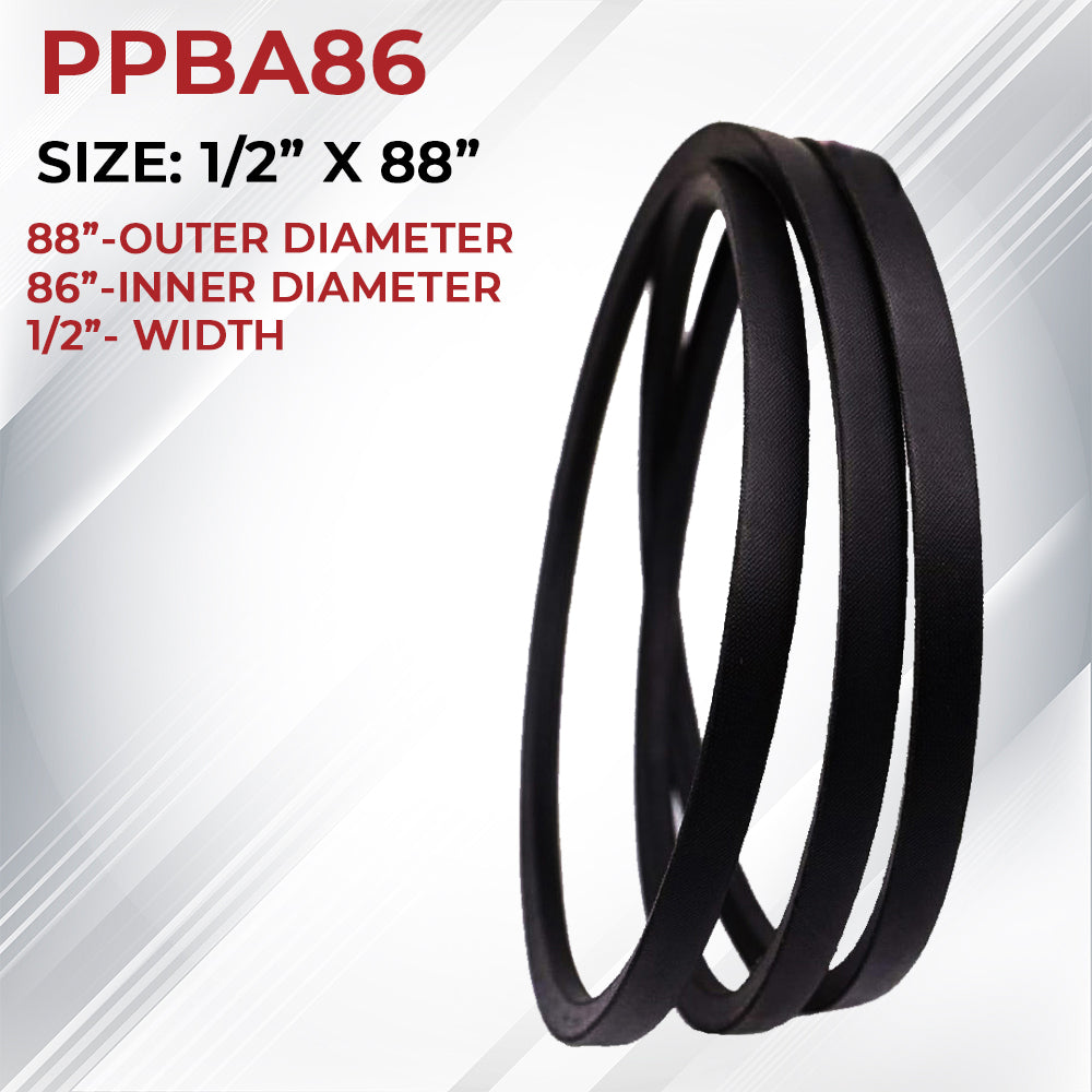 Proven Part Lawn Mower Belt Fits AYP 14420 Husqvarna 532144200 532131290 531007562 1/2" X 88 In