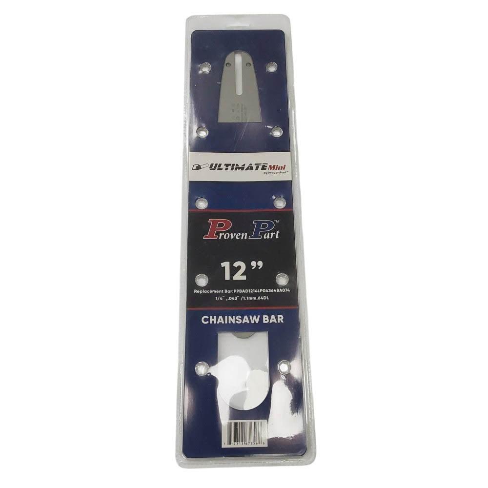 Proven Part 12In Chainsaw Bar 3/8LP .043 64DL Fits Stihl HT130, HT131, HT156, MSA120C 30050083405