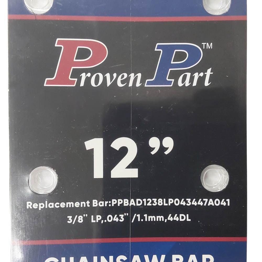 Proven Part 12" Guide Bar And 2 Pack Semi Chisel Chain 3/8"LP .043" 44DL Fits Stihl 3005 000 4405