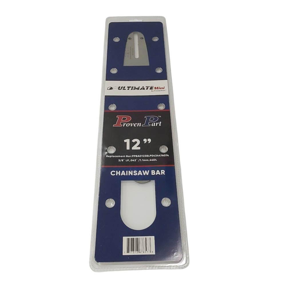 Proven Part 12In Guide Bar 3/8LP .043 44DL Fits Stihl  017, 018, 019, MS 180 C
