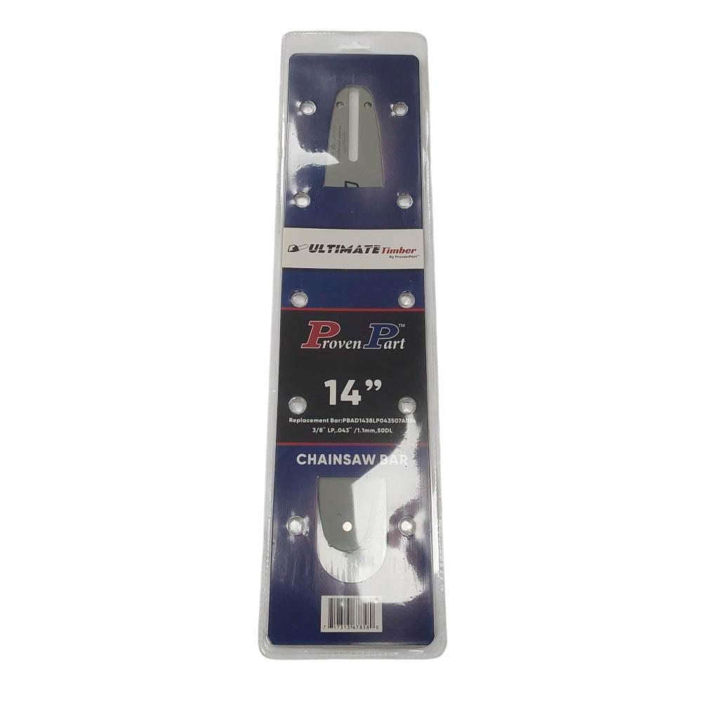 Proven Part 14In Chainsaw Bar 3/8LP .043 50DL Fits Stihl