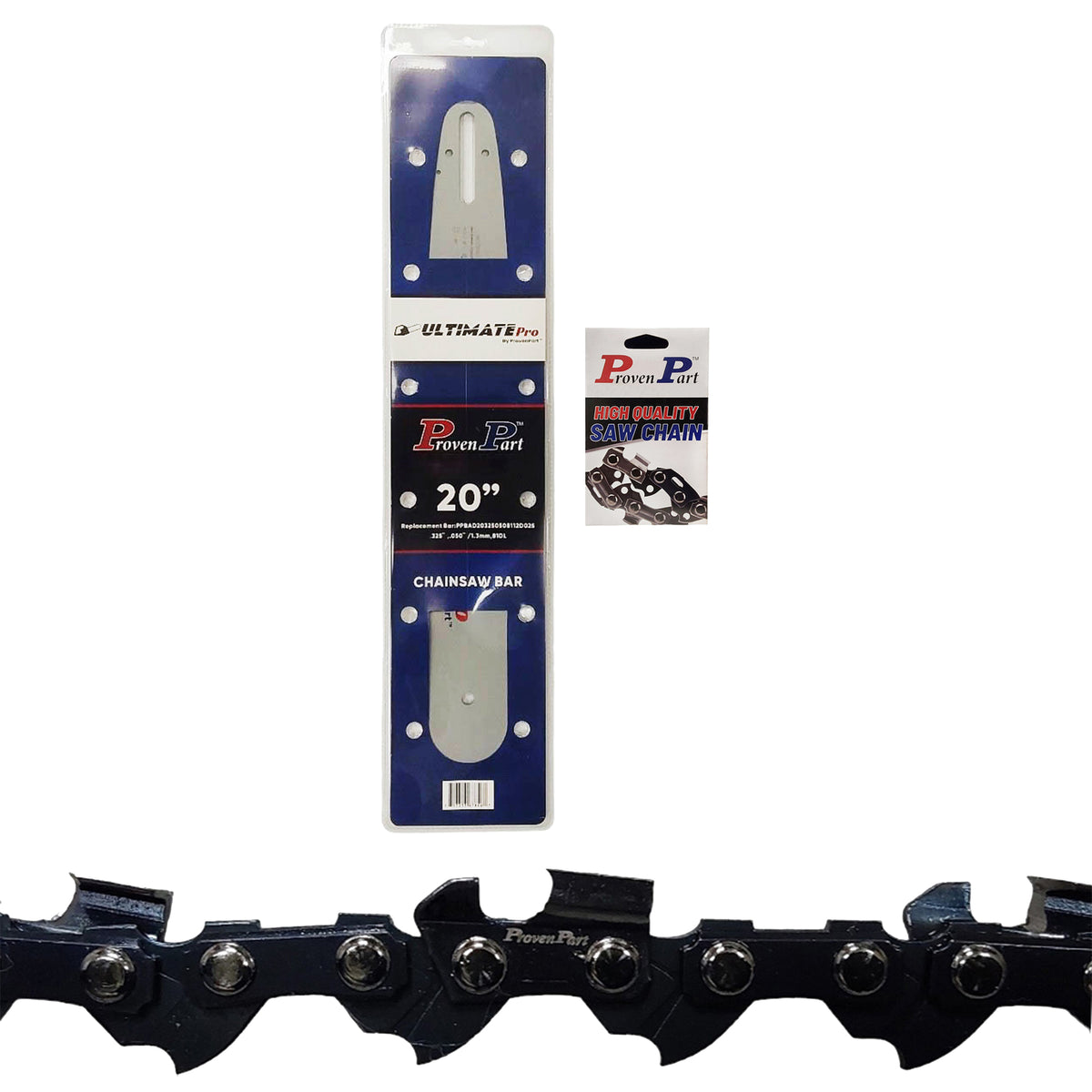 Proven Part Chainsaw Guide Bars .325" .063" D025 Fit Stihl 24, 024 Super, 26