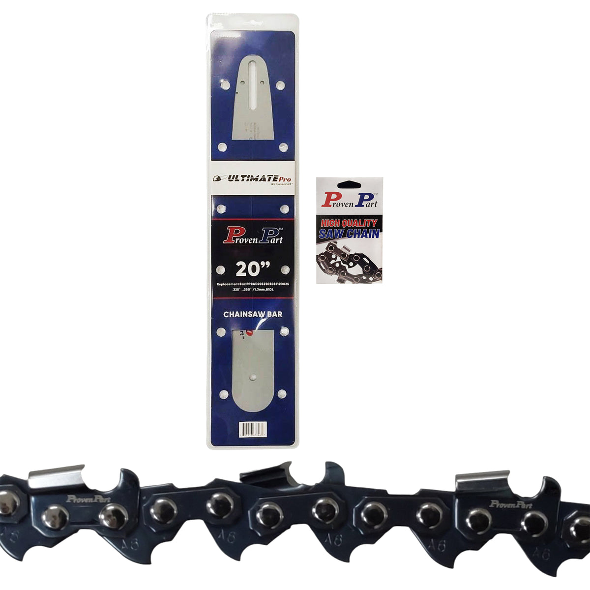 Proven Part Chainsaw Guide Bars .325" .063" D025 Fit Stihl 24, 024 Super, 26