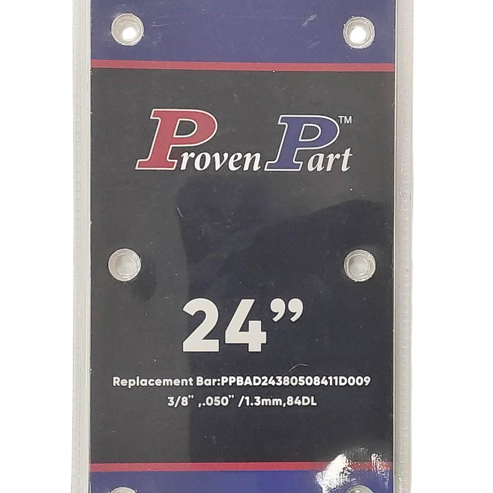 Proven Part 24In Chainsaw Bar 3/8 .050 84DL For Echo CS-7310P, CS-7310PW 240RNDD009