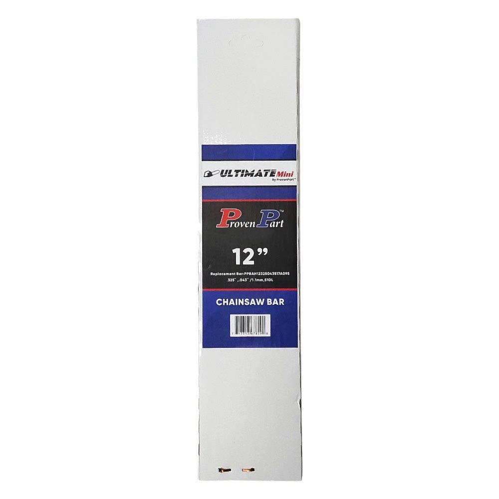 Proven Part 12In Chainsaw Bar .325 .043 51DL Fits Husqvarna  535i XP, 540i XP, T535I XP, T540 XP MARK III, T540I XPG, T540I XP 593914351