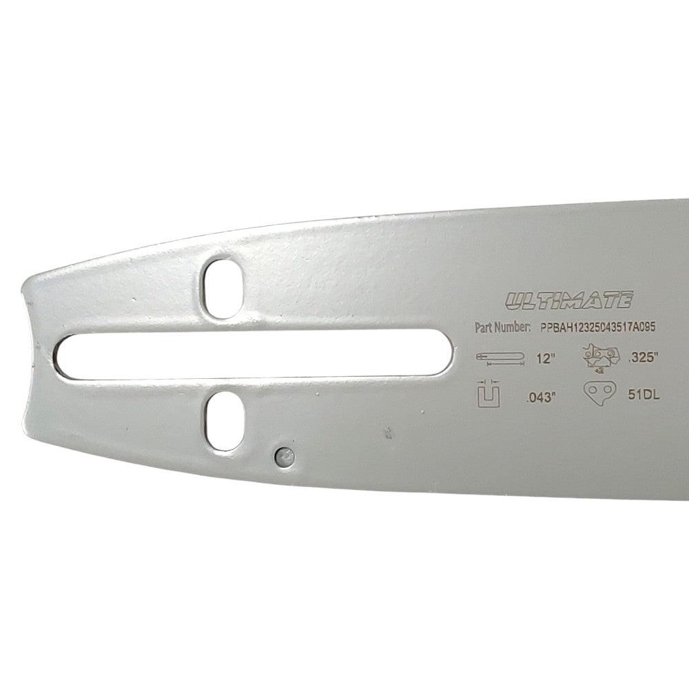 Proven Part 12In Bar and 1 Chain .325 .043 51DL Fits Husqvarna  535i XP, 540i XP, T535I XP, T540 XP MARK III, T540I XPG, T540I XP 593914351