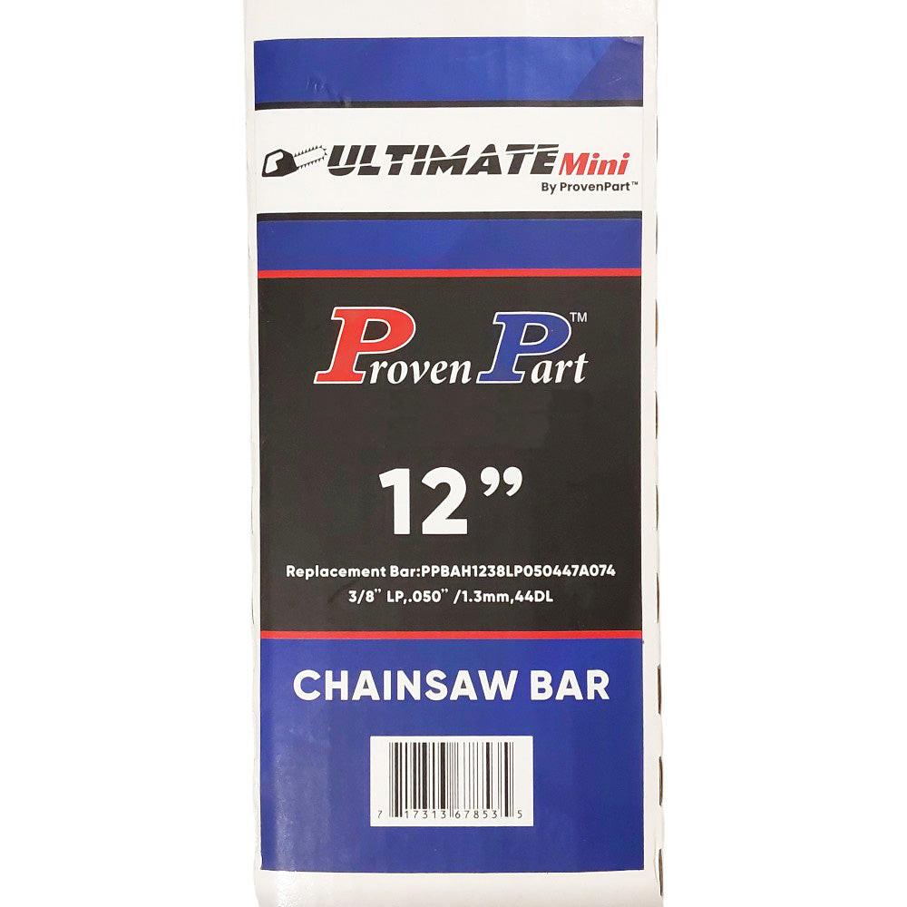 Proven Part 12In Bar and 4 Chains 3/8LP .050 44DL Fits Stihl MS 201 T C-M, MS 210 C, MS 210 C-BE, MS 211 3005‑0004805