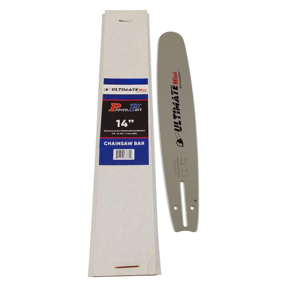 Proven Part 14In Chainsaw Bar 3/8LP .043 52DL Fits Dolmar 100, 101, 102, 103, 104, 105, 106, 108, ES-161 DOP144MLEA041DO