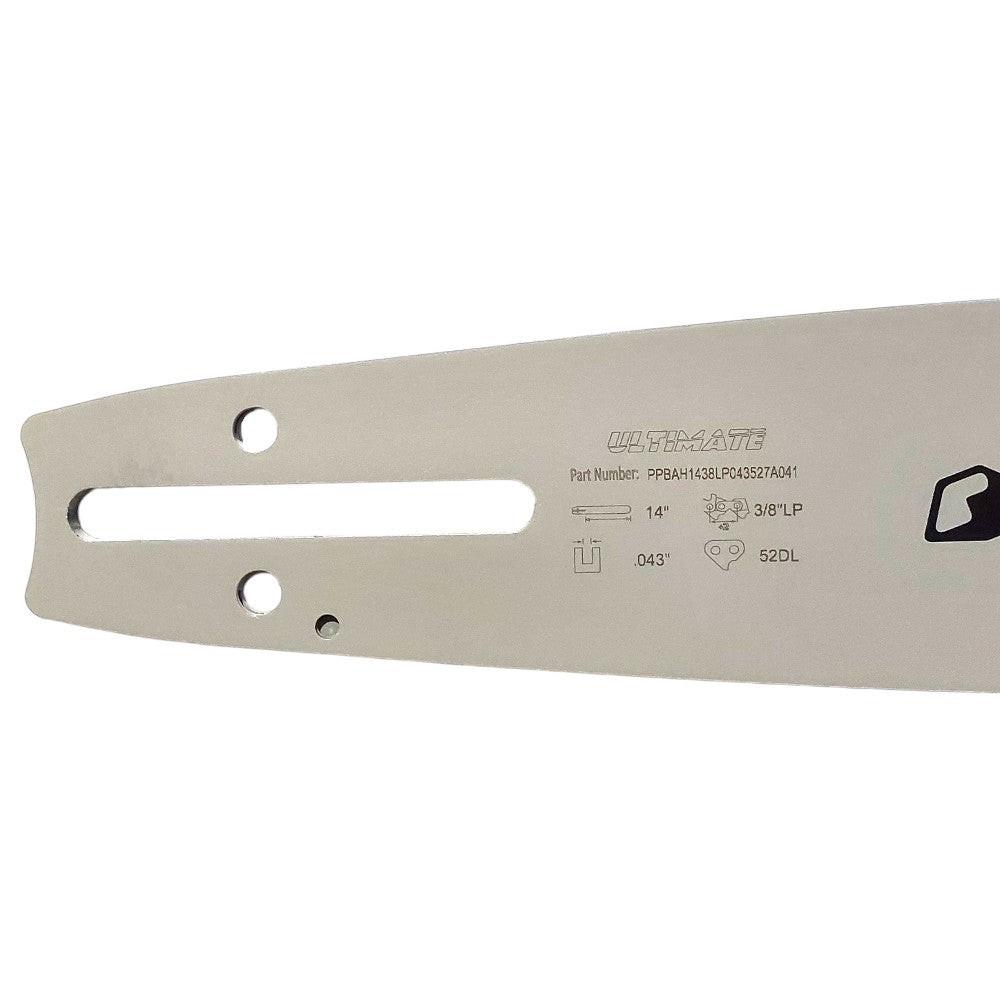 Proven Part 14In Chainsaw Bar 3/8LP .043 52DL Fits Dolmar 100, 101, 102, 103, 104, 105, 106, 108, ES-161 DOP144MLEA041DO
