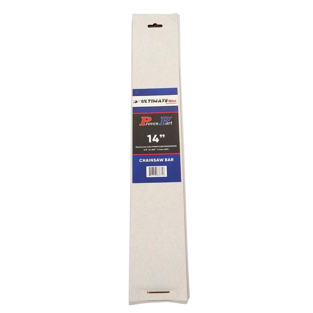 Proven Part 14In Chainsaw Bar 3/8LP .050 52DL Fits McCulloch CS1415, MS1435, MS1636, MS1645, MS1842AVCC,  140SDEA095
