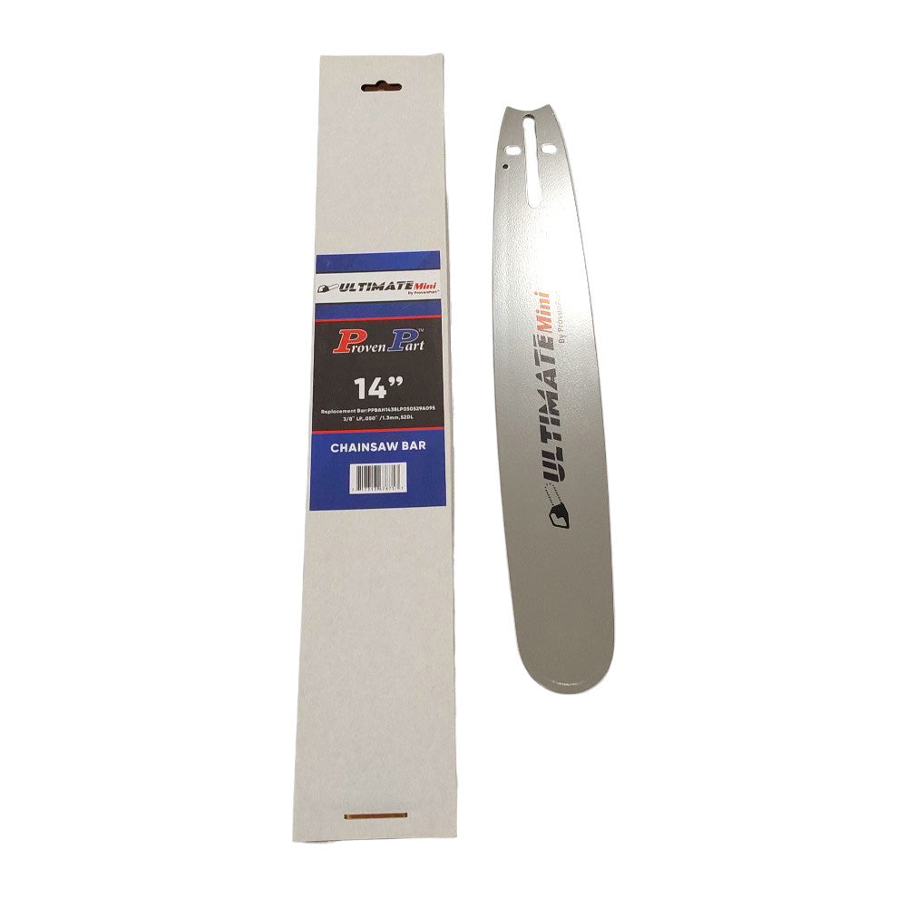Proven Part 14In Chainsaw Bar 3/8LP .050 52DL Fits Husqvarna  135, 140, 236, 240E, 316 electric, 334T 5019592‑52, HL‑280‑52