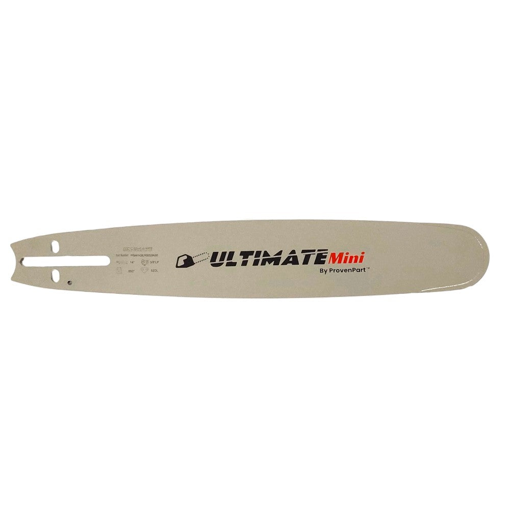 Proven Part 14In Chainsaw Bar 3/8LP .050 52DL Fits Husqvarna  135, 140, 236, 240E, 316 electric, 334T 5019592‑52, HL‑280‑52