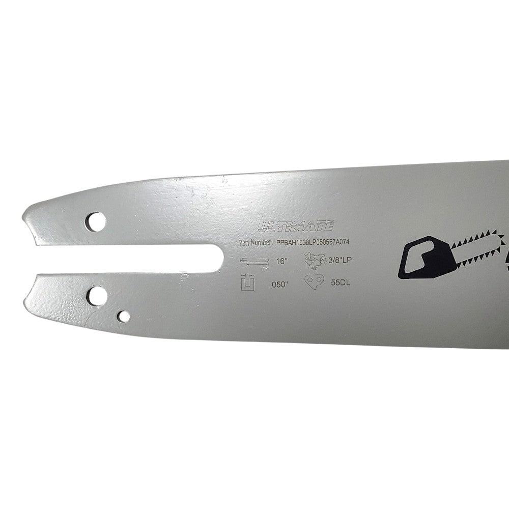 Proven Part 16In Bar and 1 Chain 3/8LP .050 55DL Fits Oleo Mac 240, 241, 244, 935, E160F(114E/116E) 160SDEA074
