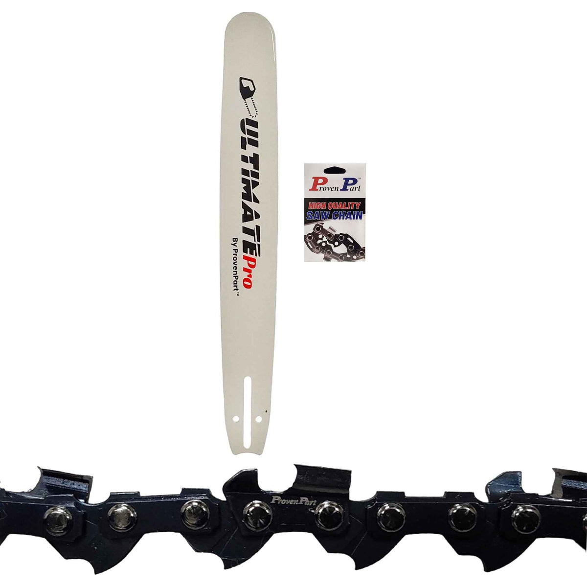 Proven Part 20" Chainsaw Bar & Chain Combo 3/8" .050" 72DL D009 Fits 200RNDD009, 72EXL072G