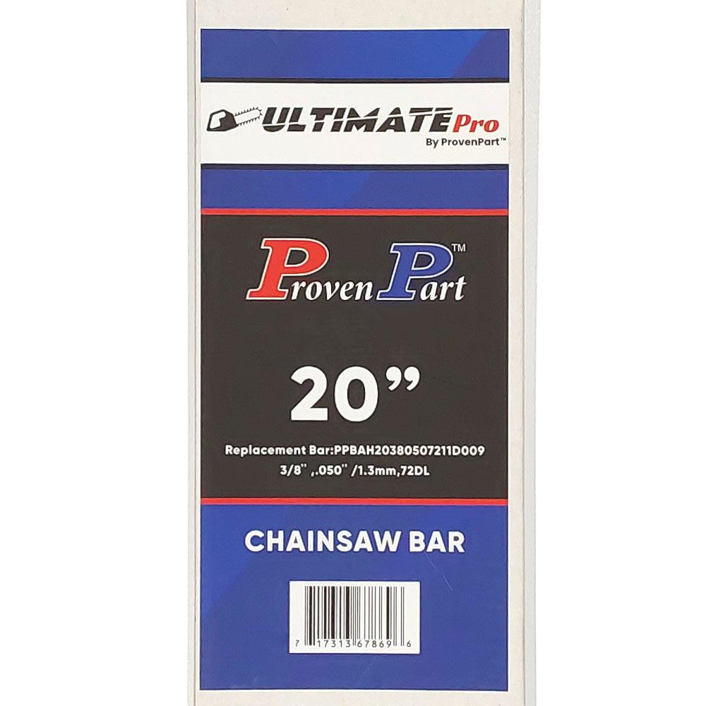 Proven Part 20In Chainsaw Bar 3/8 .050 72DL Fits McCulloch Titan 560, Titan 620 200RNDD009
