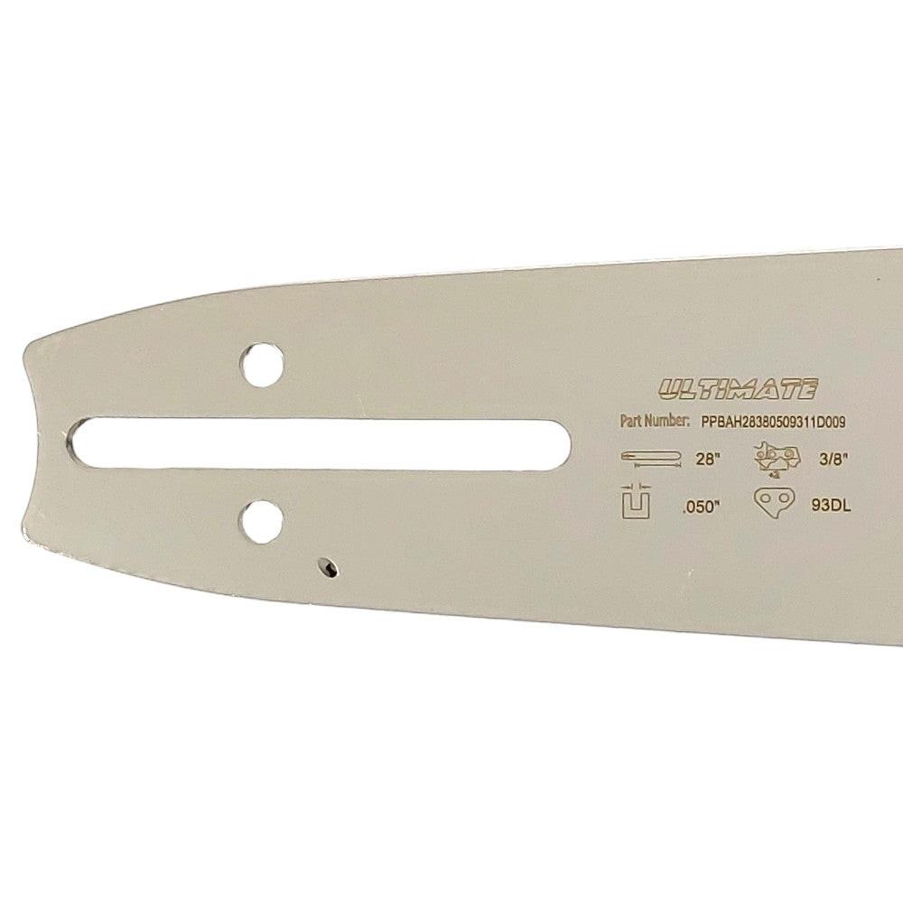 Proven Part 28In Chainsaw Bar 3/8 .050 93DL Fits Husqvarna 480, 562XP, 562XPG, 565, 565 XP 608000051, HT-380-93