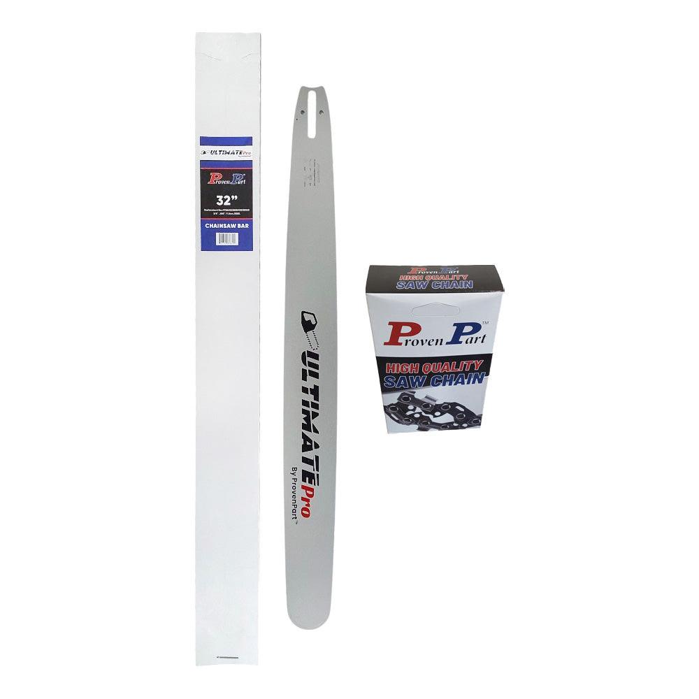 Proven Part 32In Bar and 1 Chain 3/8 .050 105DL For Stihl 044, 046, 064, 066, MS 440, MS 441 3003‑000‑8846, 3003‑000‑8846X, 320RNDD025