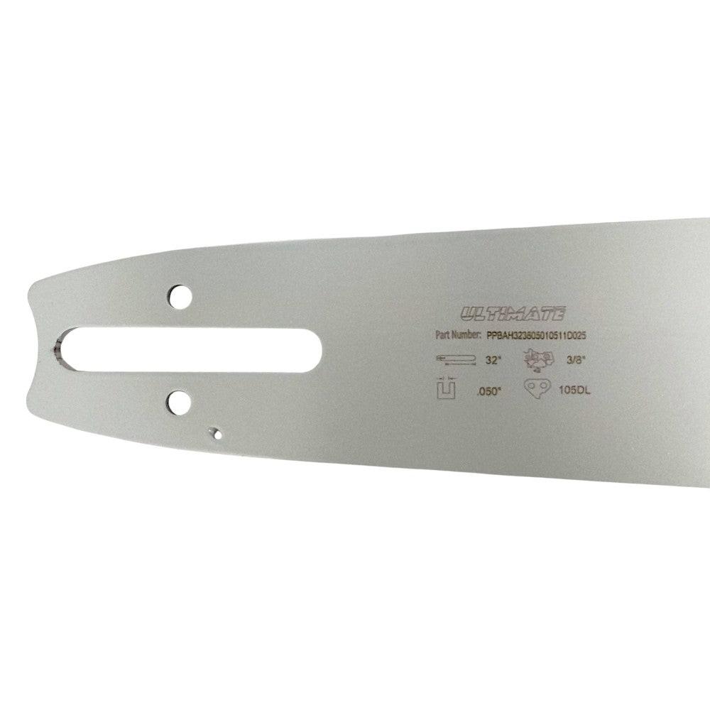 Proven Part 32In Bar and 2 Chains 3/8 .050 105DL For Stihl  MS 462, MS 500i, MS 650, MS 652 3003‑000‑8846, 320RNDD025
