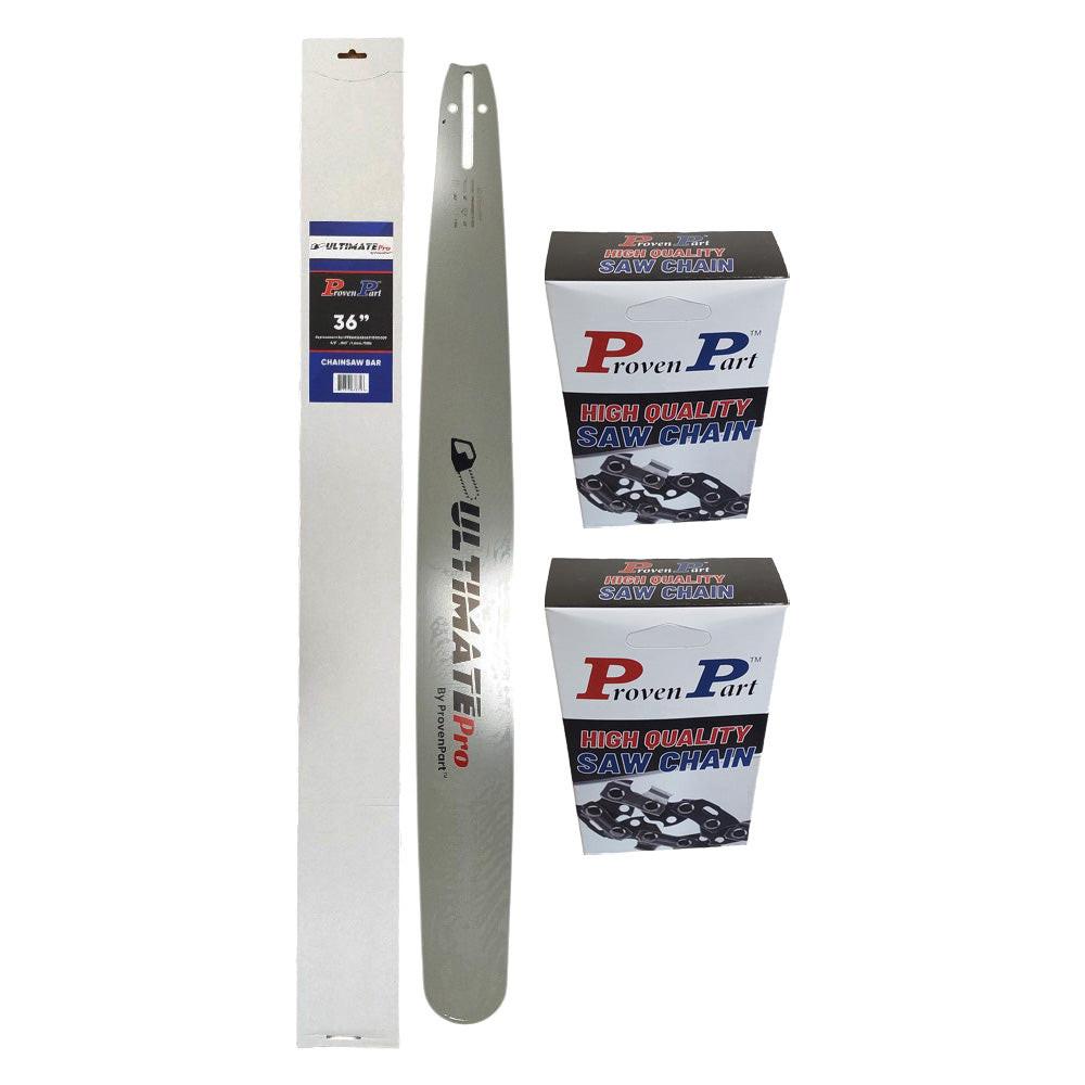 Proven Part 36In Bar And 2 Chains 3/8 .063 115DL For DCS6401, DCS6421, DCS7301 363RNDD009, 608000059, HT-383-115