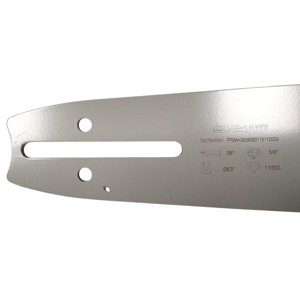 Proven Part 36In Bar and 1 Chain 3/8 .063 115DL For Husqvarna  260, 266, 268, 272, 272 XP, 281, 285 363RNDD009, 608000059, HT-383-115 (Copy)