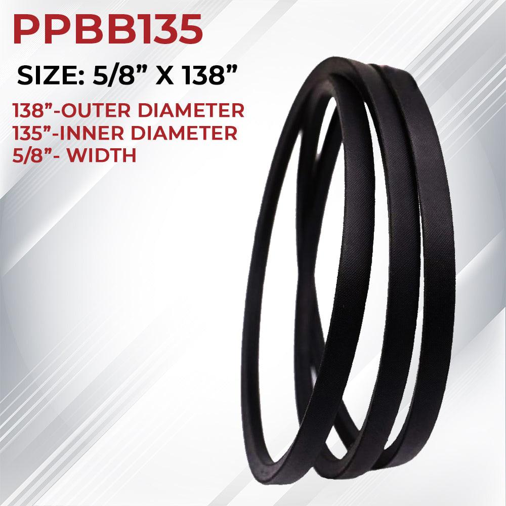 Deck Belt For MTD Cub Cadet SLT1554 & Similar Models (2008+) - Replaces 954-0642, 754-0642, 1120933