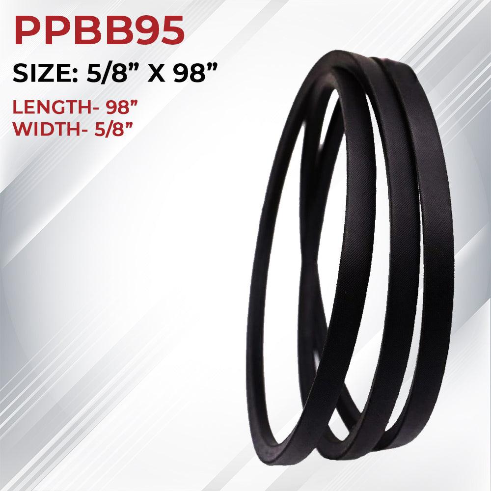 Proven Part 5L980 (5/8"X98") For Gravely 20408100, 23640 Fits Rotary 5225