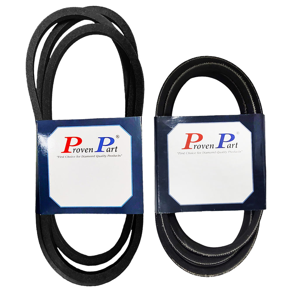Belt Set for Spartan 54" Stand On KG Models 461-0019-00 461-0017-00