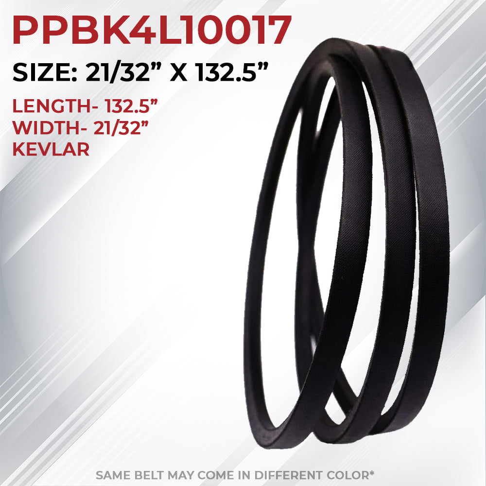 Belt Set for Spartan 54" Stand On KG Models 461-0019-00 461-0017-00