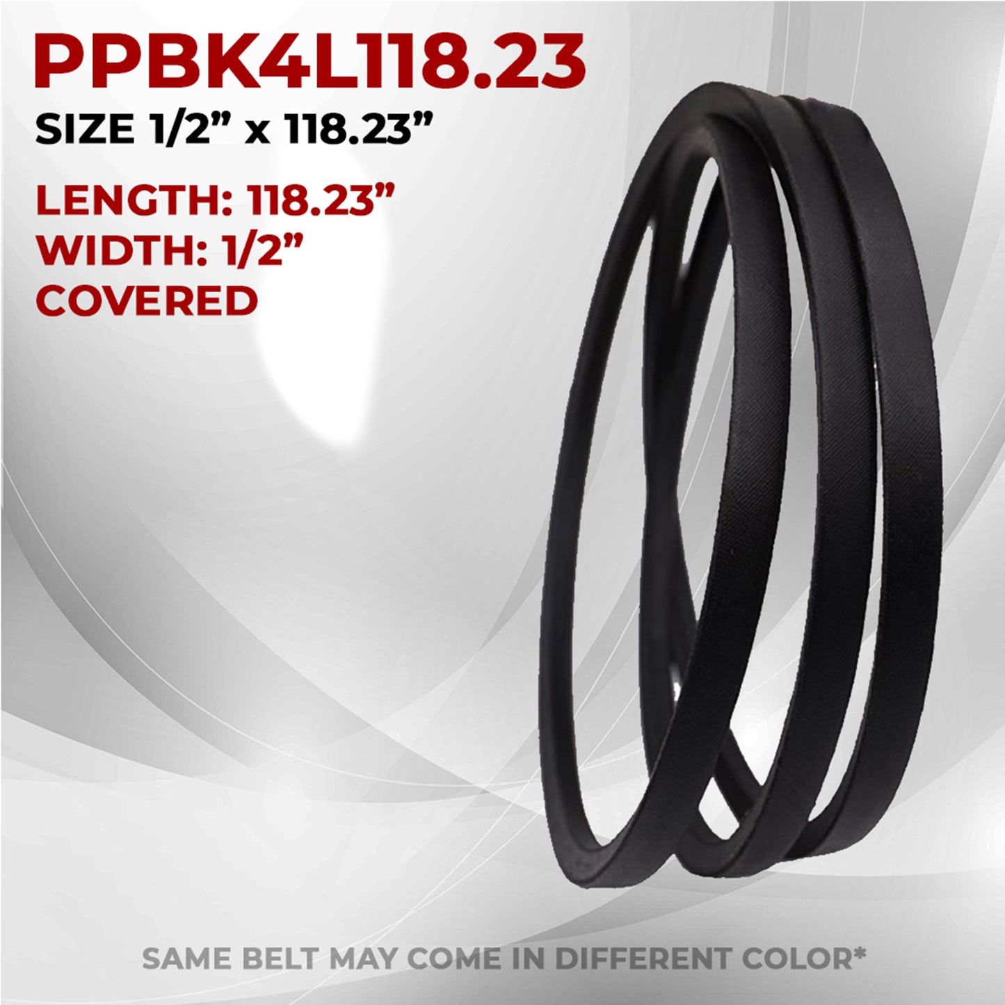 Proven Part 46" Deck Spindle w/Pulley & Belt for Cub Cadet LT1045 LT1046 618-04123 918-04123