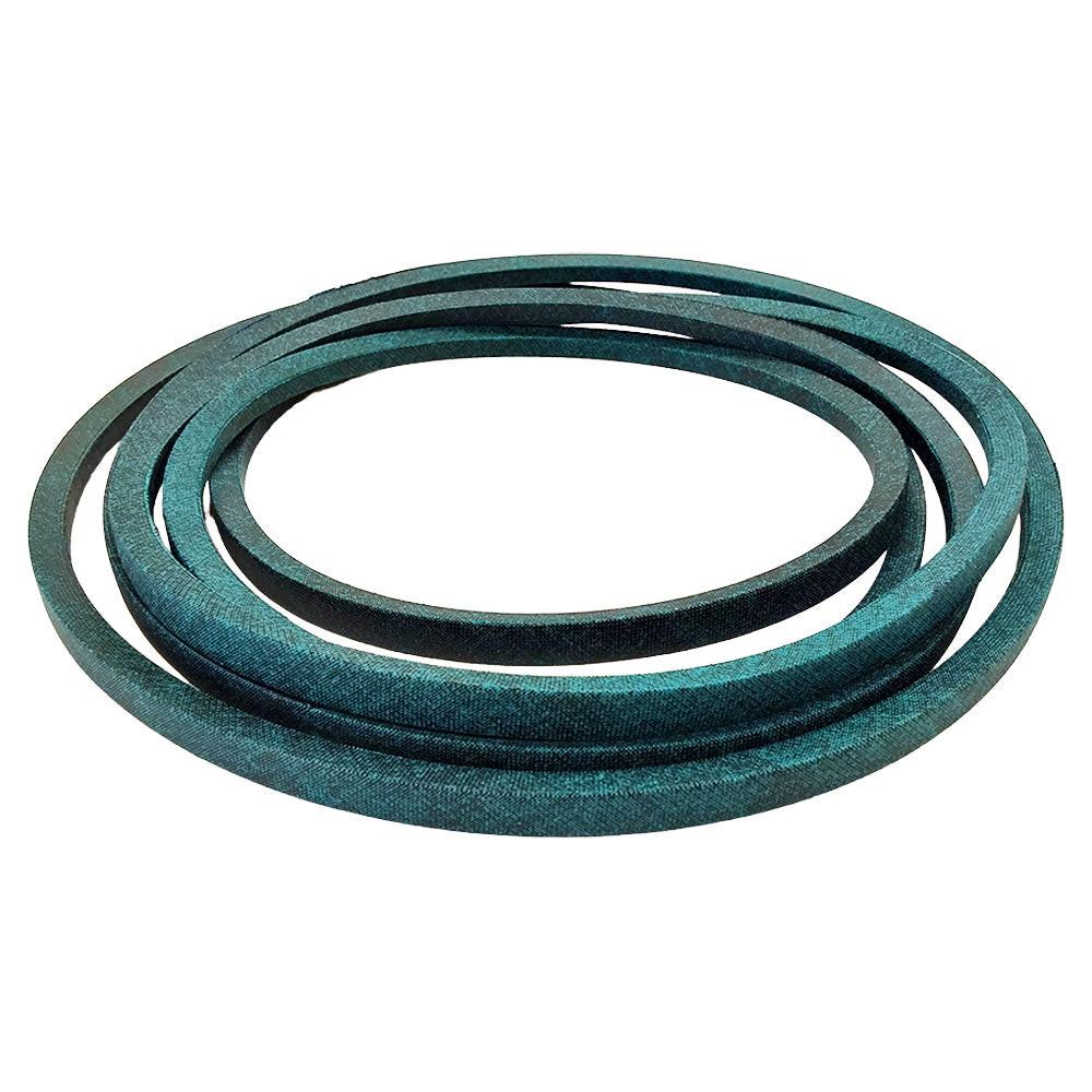 Correa de cortacésped de pieza probada fabricada con cubierta (1/2" x 154") para Exmark 109-3661 Qst20Be422