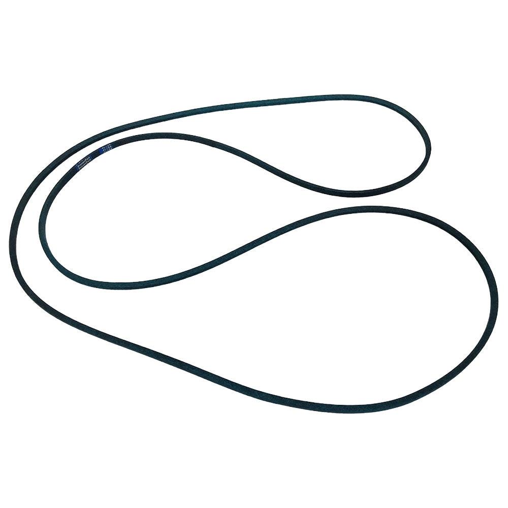 Correa de cortacésped de pieza probada fabricada con cubierta (1/2" x 154") para Exmark 109-3661 Qst20Be422