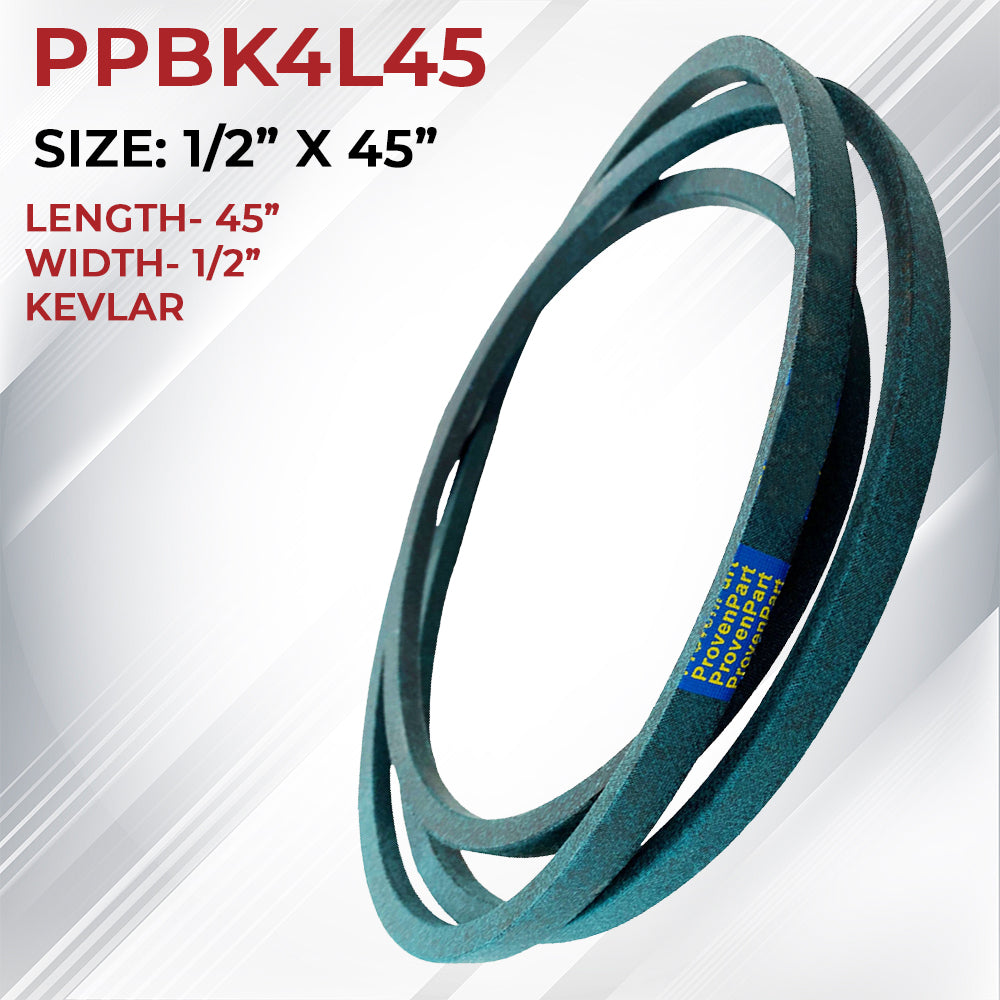 Proven Part Belt 1/2 X 45 Fits MTD 754-0111 754-0194 954-0111 954-0194