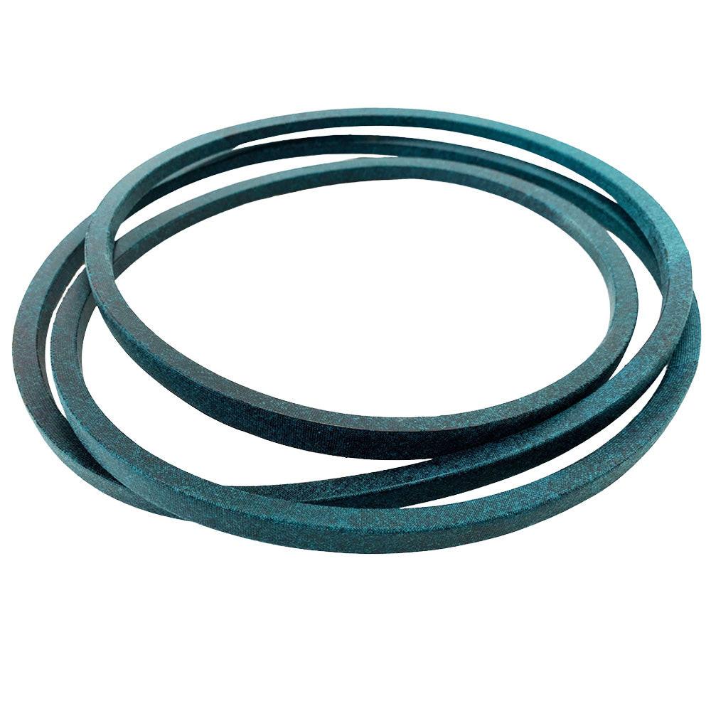 Correa de cortacésped de pieza probada (5/8"X124.5") compatible con Jd M138692 F620 F680 F687 fabricada con cubierta