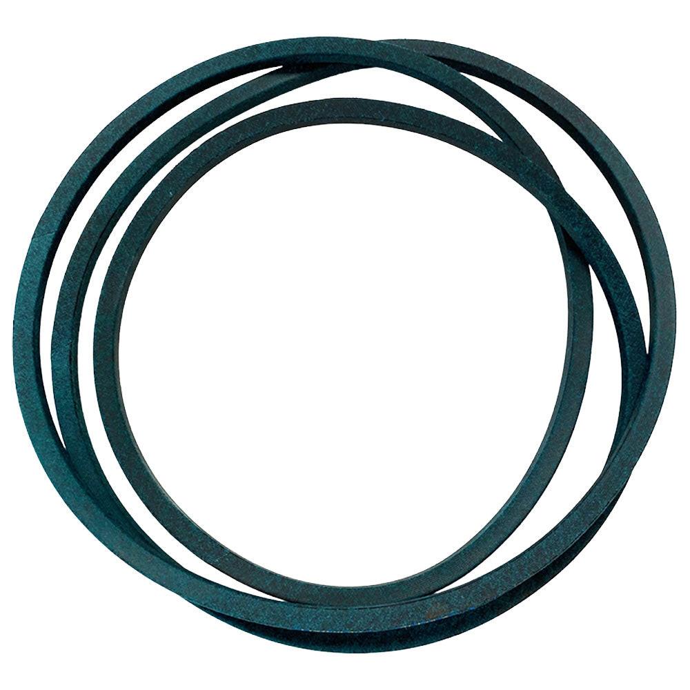 Correa de cortacésped de pieza probada (5/8"X124.5") compatible con Jd M138692 F620 F680 F687 fabricada con cubierta