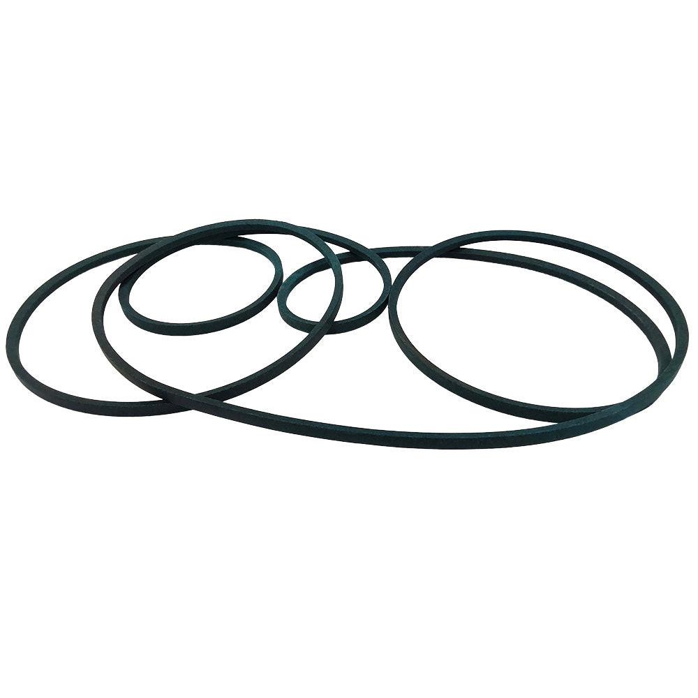 Correa para plataforma de cortacésped de pieza probada (5/8"X222") compatible con Bad Boy 041-0222-00 fabricada con cubierta