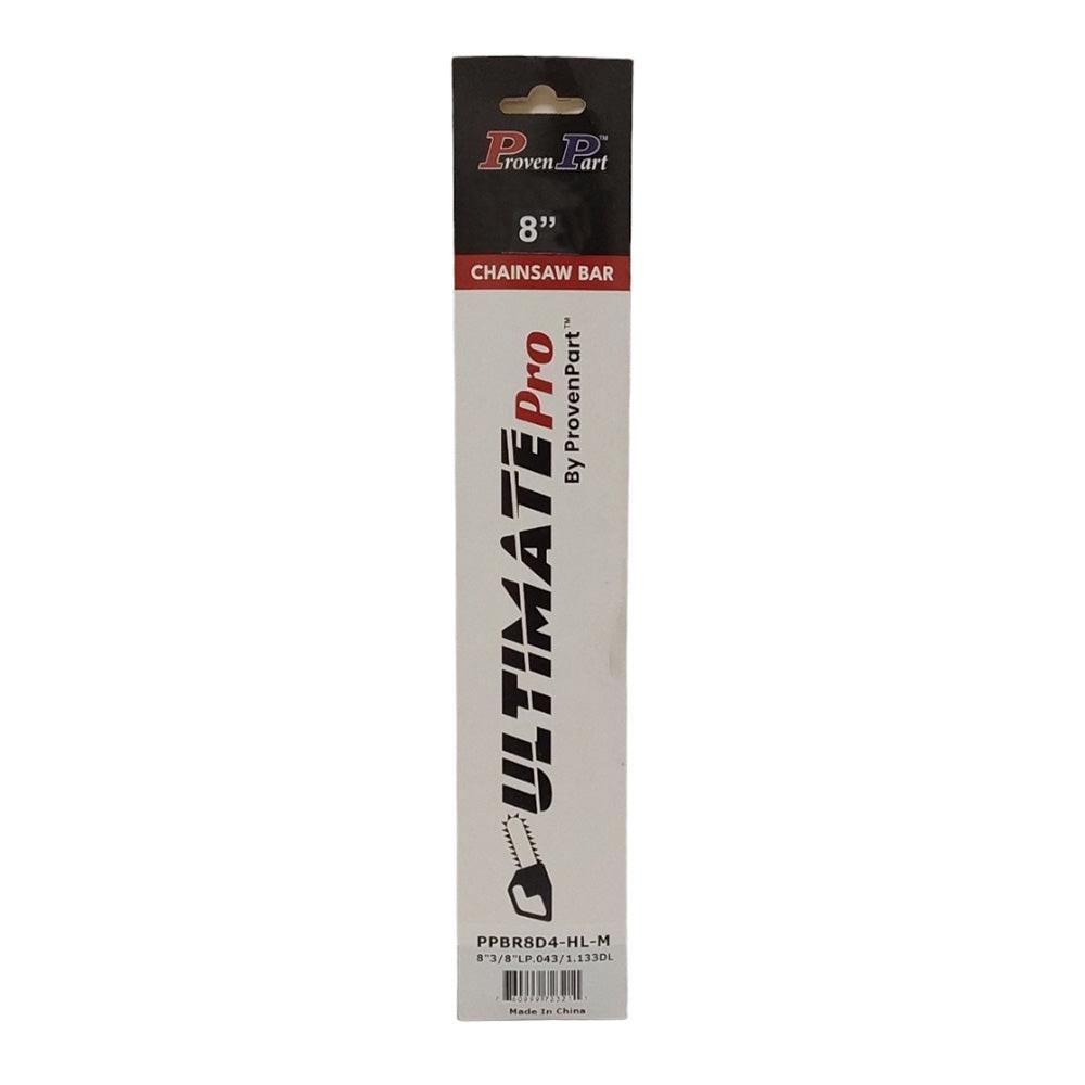Proven Part 8" Bar 3/8" LP .050" 33DL Fits Greenworks 29062 20192 20302, 20352