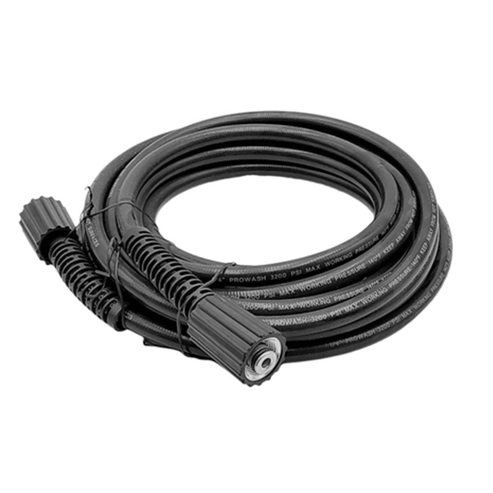 Proven Part Pressure Washer Hose 1/4 Inch X 25 Feet 3200PSI M22 X M22 Connections