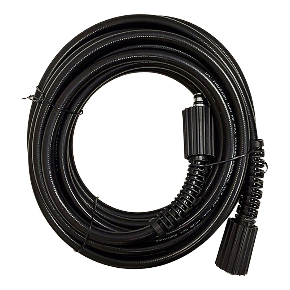 Proven Part 15" Surface Cleaner 3200 PSI, 25" Hose 1/4" M22xM22, Second Story Chemical Nozzle, Foam Lance and 4000PSI Gun and Wand Kit