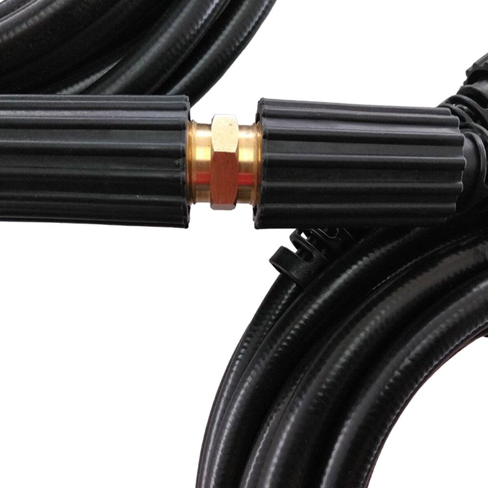 Proven Part (2) 1/4" X 25 ft. 3200PSI Hose W/ Connector Gas/Electric Pressure Washer New