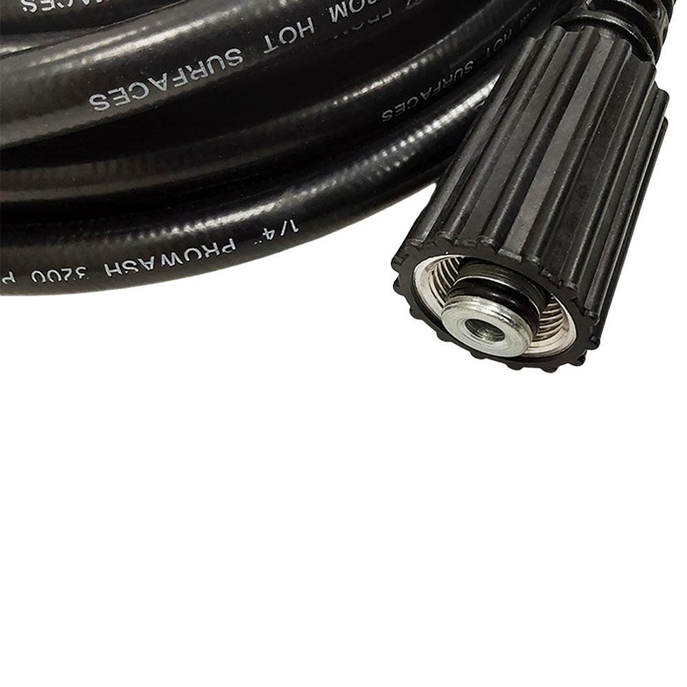 Proven Part Pressure Washer Hose 1/4 Inch X 25 Feet 3200PSI M22 X M22 Connections