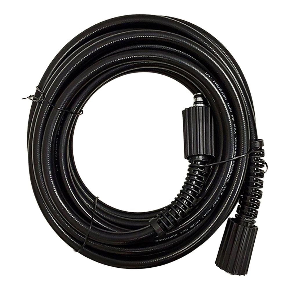 Proven Part Pressure Washer Hose 1/4 Inch X 25 Feet 3200PSI M22 X M22 Connections