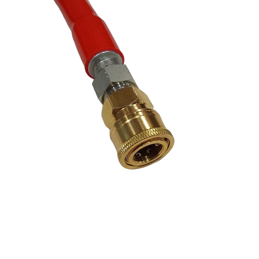 Proven Part 25ft. 3/8" Pressure Washer Hose 4500PSI Gray With Quick Connects