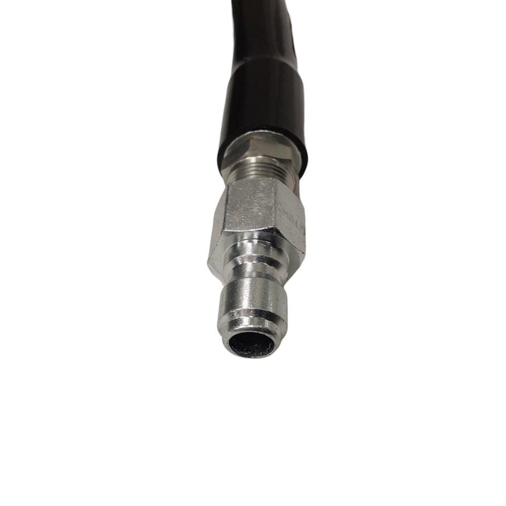 Proven Part 50ft. 3/8" Pressure Washer Hose 4500PSI Gray With Quick Connects