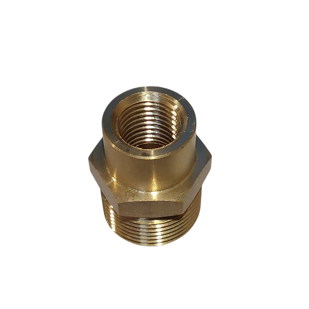 Pieza probada, conector de desconexión tipo tornillo, 1/4 macho, M22, macho, latón