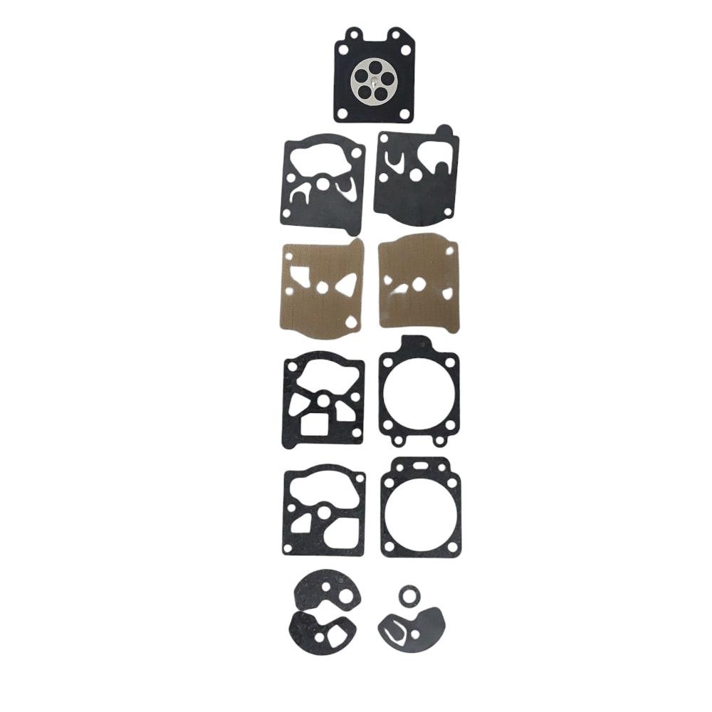 Proven Part Carburetor Rebuild Gasket and Diaphragm Kit For Walbro D10-WAT