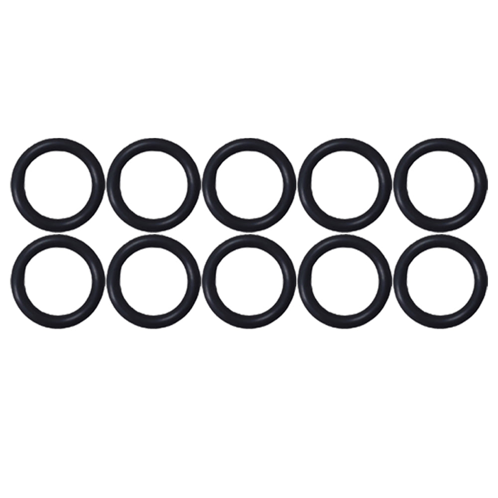 Proven Part 3/8" Male Quick Connect Plug, 3/8" Quick Connect to 3/8" MNPT, 3/8" 10 PK O-Rings High Temp 450°F