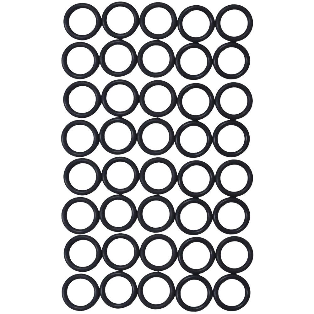 Proven Part 40 O-Rings 3/8" High Temperature 450°F, 3/8" Male Quick Connect Plug, 3/8" Quick Connect to 3/8" MNPT