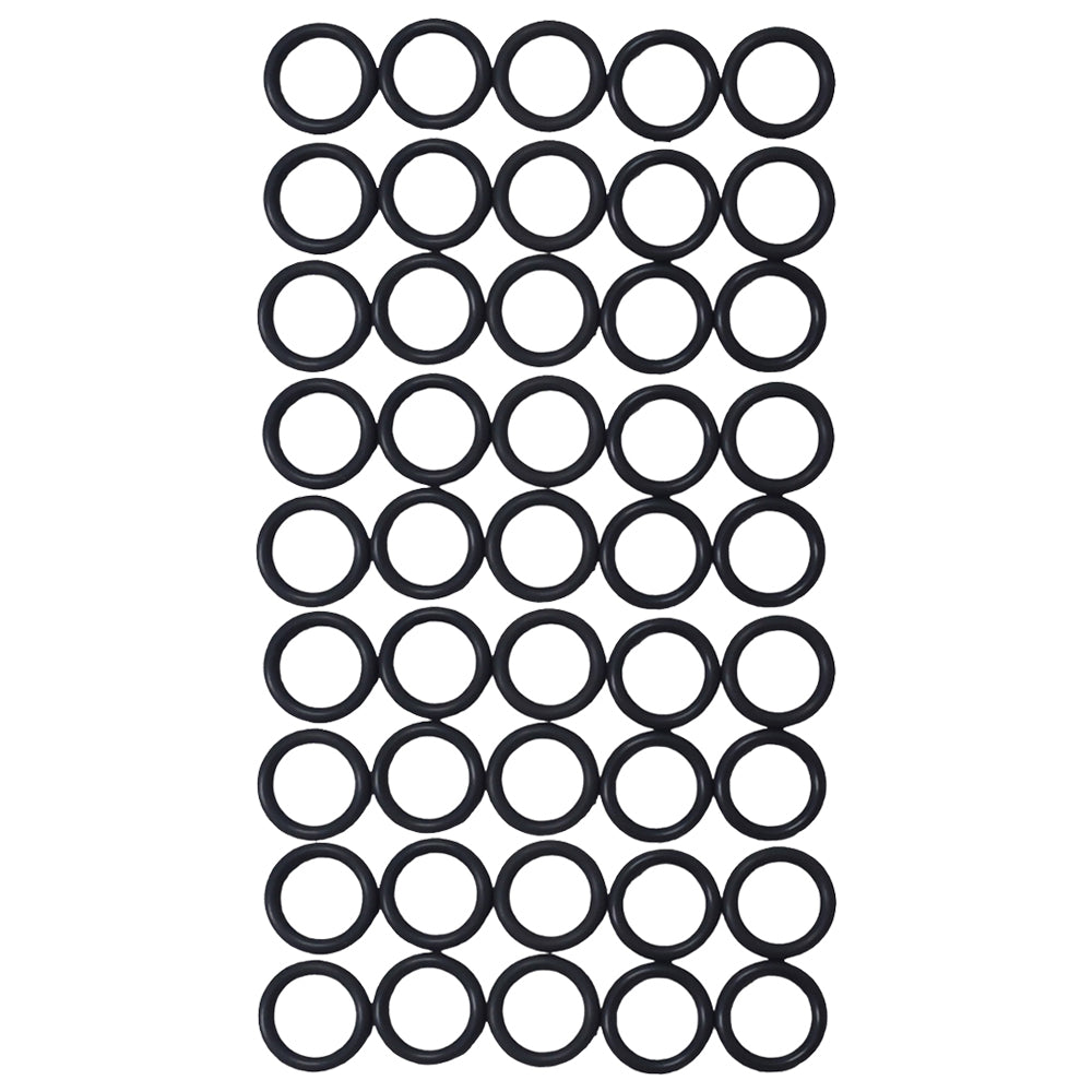Proven Part Quick Connect To 3/8" Female Plug, 3/8" Female Stainless, 45 PK 3/8" High Temperature O-Rings