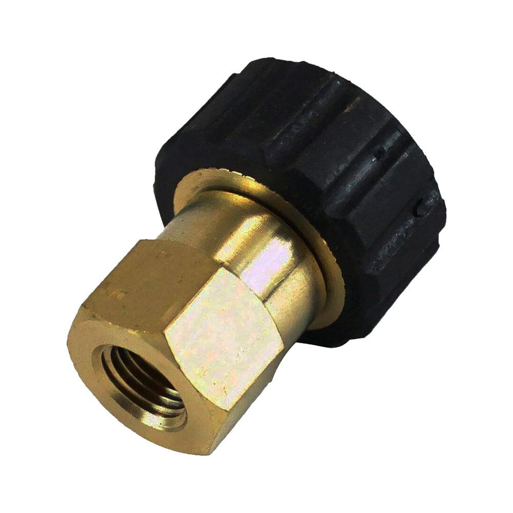 Proven Part 2 Screw-Type Q/C Fittings 1/4 Female M22 Female Brass